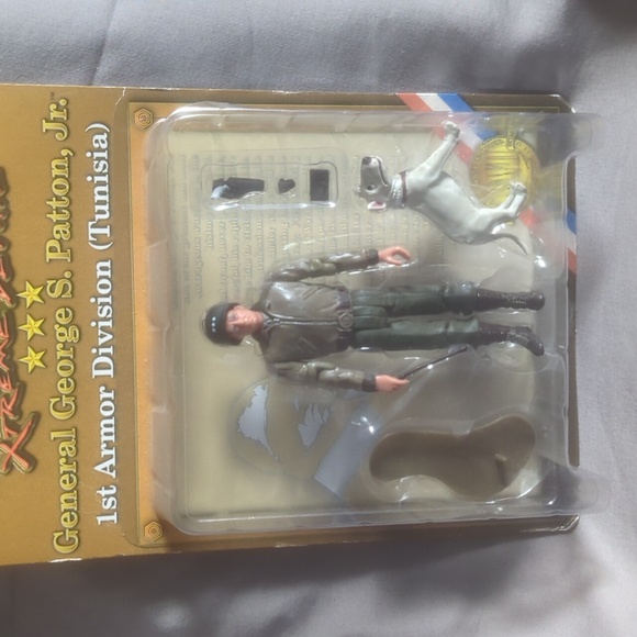 Other - Ultimate Soldier XD General George S.Patton Jr. 1st Armor Tunisia w/ Willie Dog